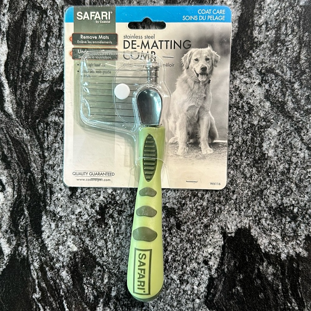 Safari De- matting comb for dogs and cats